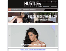 Tablet Screenshot of hustlerhollywoodstores.com